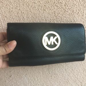 Black Michael Kors Leather wallet